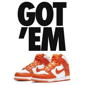SOLD* 2021 Nike Dunk High “Syracuse”
